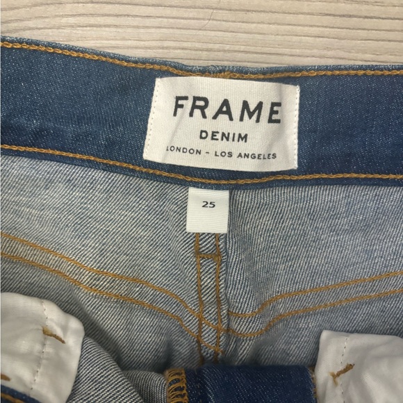 Frame Denim Lorna High rise Goucho jeans size 25 - Picture 4 of 7